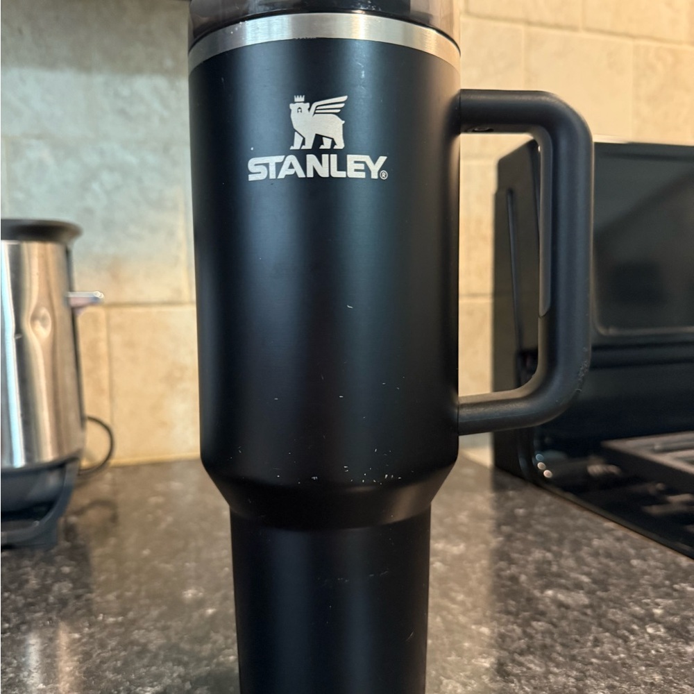 Used 40oz Stanley Black Travel Mug